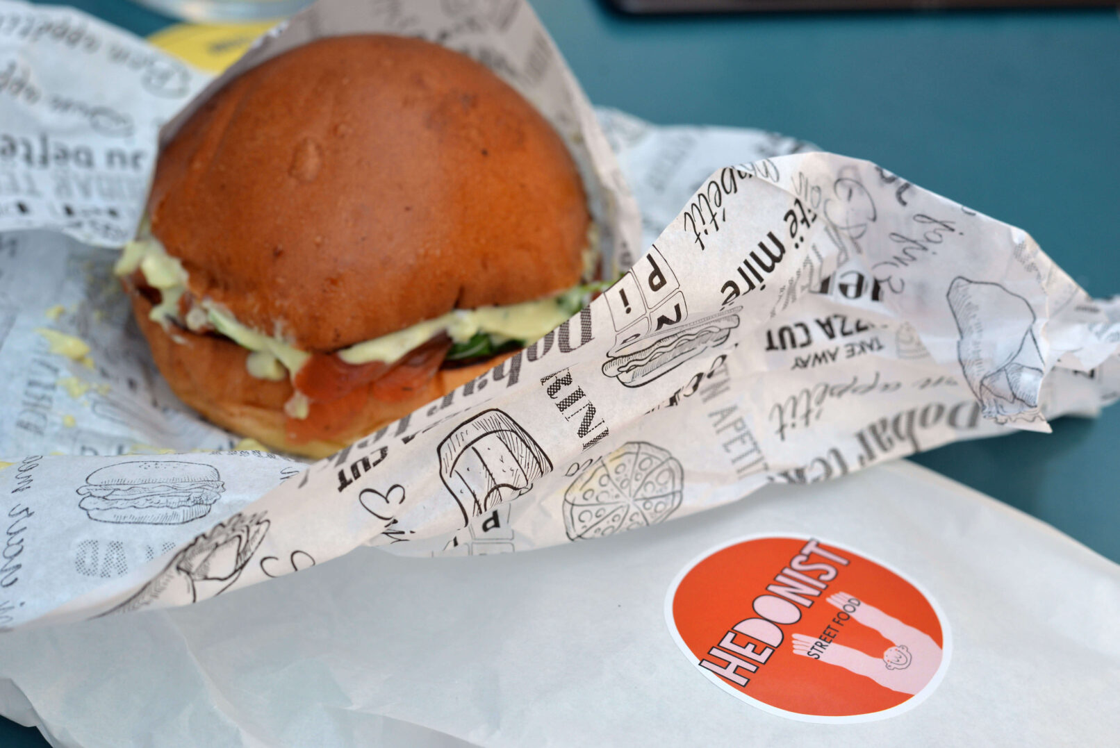 losos sendvič Hedonist