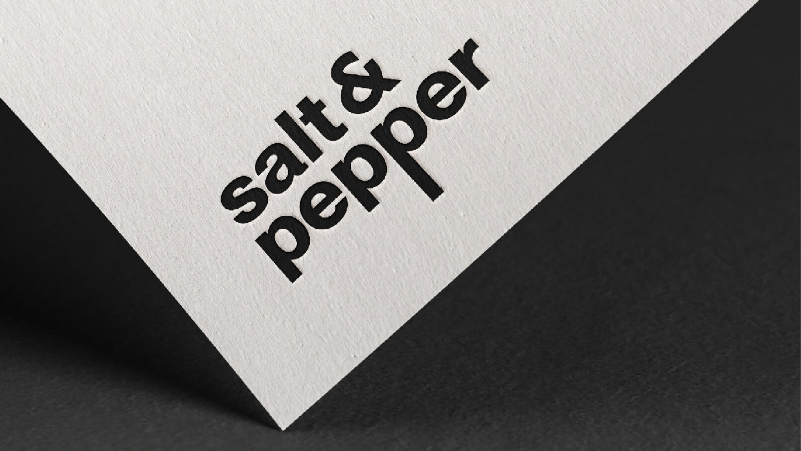 salt and pepper branding