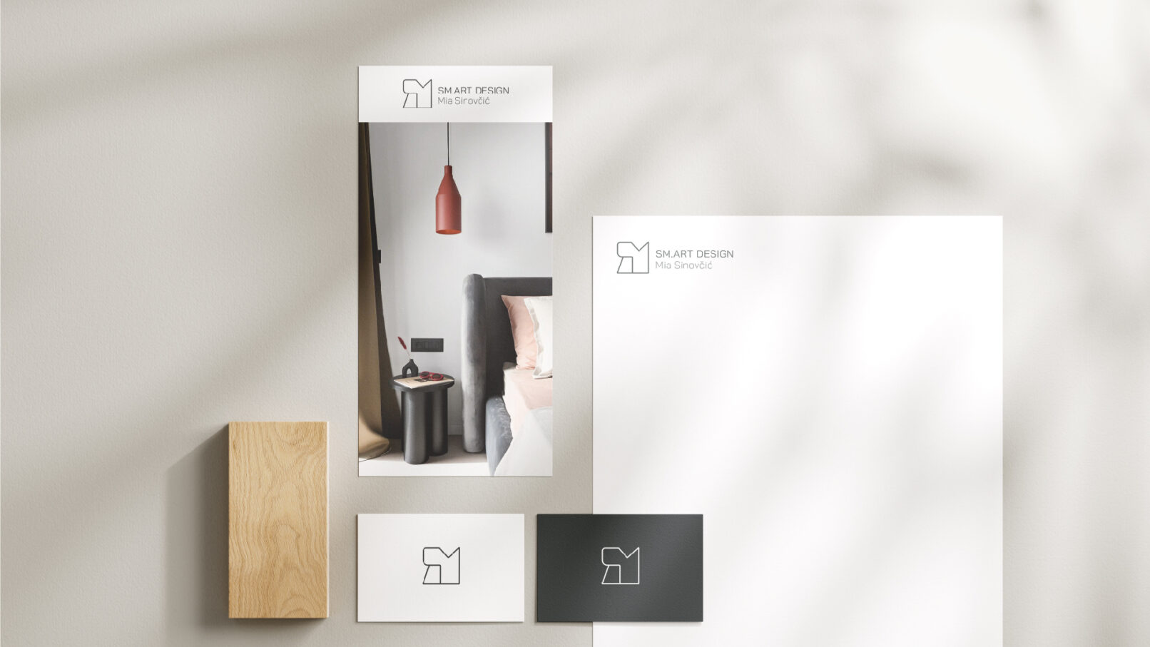 branding materijali dizajn interijera