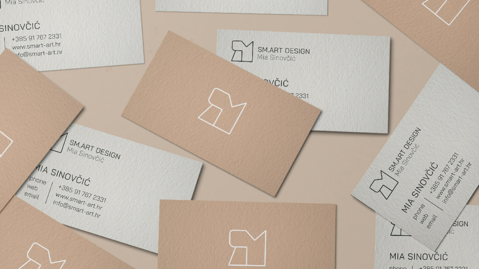 pink vizitke dizajn interijera vizitke